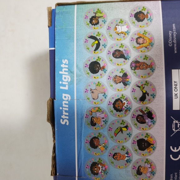 2 Boxes Disney ENCANTO Set‎ of 10 Light Hanging String Lights Reusable Stickers - Picture 8 of 16